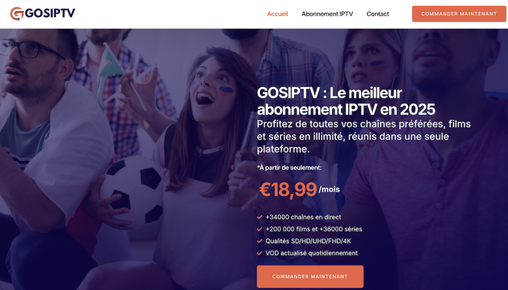 abonnement IPTV France